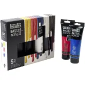 LIQUITEX Basic Set acrylverf 5 x 118 ml