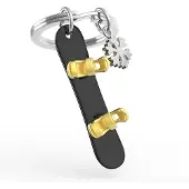 Metalmorphose sleutelhanger Snowboard