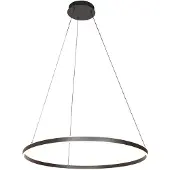 Steinhauer Ringlux LED Hanglamp | 60W 2700K 5400lm 927 | Dimbaar | Zwart