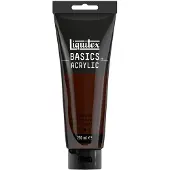 LIQUITEX 88700215 Basics Acrylverf Burnt Umber – 250 ml | Kunstenaars Acrylverf | Middelmatige Viscositeit | Lichtechte Kleur voor Schilderen & Canvas
