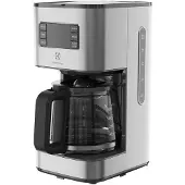 Electrolux E5CM1-6ST, Koffiezetapparaat voor filterkoffie, 1,375 liter, Geschikt voor gemalen koffie, 1000 W, RVS (roestvrij staal)