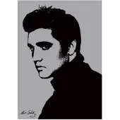 Pyramid Kunstdruk Elvis Presley - Metallic 60x80cm