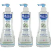 Mustela Reinigend Water Zonder Spoelen met Avocado 3 x 500ml