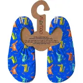 SLIPSTOP Nilo - Blauw met gekleurde krokodillen