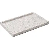 Humdakin Zeepschaal Terrazzo Square Red Beige (30 x 20 cm)