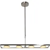 Steinhauer Hanglamp Soleil 3516ST Staal 4000 Lumen | Hoogte instelbaar | | Design en functioneel binnen verlichting