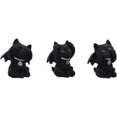 Nemesis Now Beeld/figuur Three Wise Vampuss 9cm Multicolours