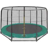 Magic Circle Pro Ingraaf Trampoline 305 cm Groen met veiligheidsnet