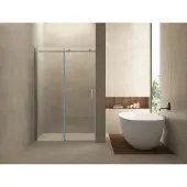 Wiesbaden Slide nis schuifdeur 1700 x 2000 x 8 mm nano helder glas/chroom