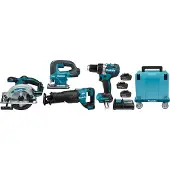Makita DK380NX combopack 18V 3x 5,0Ah Li-ion