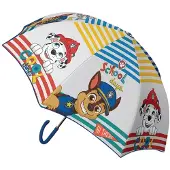 Nickelodeon paraplu Paw Patrol 38 cm polyester wit