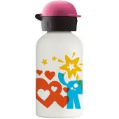 Laken drinkfles dubbelwandig isolerend met drinkdop, thermos