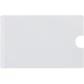 3L zelfklevende visitekaarthoesjes met opening aan korte zijde 95 x 60 mm (100 stuks)