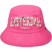 Robin Ruth - Bucket hat - Amsterdam bloemen - Roze