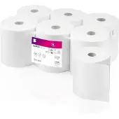 Wepa centrale invoerrollen voor RPCB2150 - FP,2-laags 150m 600 vellen, 20x25, cellulose (, Huishoudelijk papier, Wit