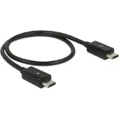 DeLOCK Micro USB kabel - Micro USB B stekker naar Micro USB B stekker