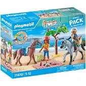 Playmobil Horses Of Waterfall 71470 Paardrijden naar het strand met Amelia en Ben