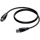 Procab CLD955 5-pins XLR (m) - 5-pins XLR (v) DMX kabel - 5 meter