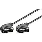 Pro Scart Connection Cable, nickel-plated, ø 7 mm 10 m