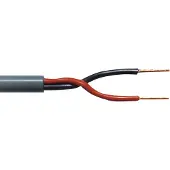 Ginza.se C275 flexibele OFC luidspreker kabel met dubbele mantel - 2x 1,50mm² / zwart - 100 meter