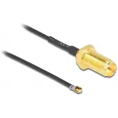 DeLOCK RP-SMA naar I-PEX MHF 4L LK antennekabel - 50 Ohm -