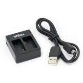 VHBW Camera duo acculader compatibel met GoPro Hero3 en Hero3+ accu's