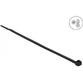 DeLOCK Tie-wraps 380 x 4,8mm / zwart - hittebestendig en UV-resistent (100 stuks)