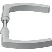 Axa Deurbeslag | Losse deurklink | (Aluminium)