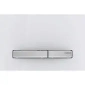 Geberit Sigma50 bedieningsplaat - 2-toets spoeling - vierkant - dualflush - wit glans chroom 115.788.11.2