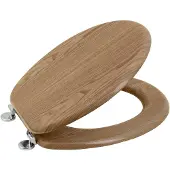 Aqualine Toiletbril, eiken