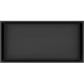 Best design Nero Lotus inbouwnis 61x31 mat zwart