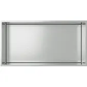 Creavit Aloni inbouwnis 30x60x10 RVS