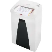 HSM SECURIO B22 papiervernietiger, veiligheidsniveau 2, strooksnede 3,9 mm, 15 vel, wit