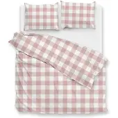 Zo! Home Dekbedovertrek Quattro-di-Lino Shell-Nude Katoen-140 x 200 / 220 cm | 1-Persoons
