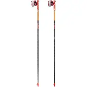 LEKI Trailrunning stok Vertical K View Carbon/White/Neon Red - 115 cm