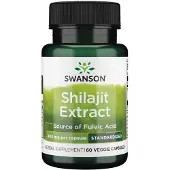 Swanson Health - Shilajit-extract, 400 mg - 60 vegetarische capsules
