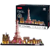 Cubicfun 3D Puzzel - Paris LED (115 stukjes)