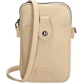 Beagles Fontecada Telefoontasje taupe taupe Imitatieleer Tas