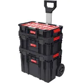 Qbrick Gereedschapswagen System TWO Plus - set inclusief gereedschapskoffer en organizer