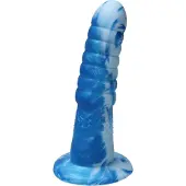 Ylva & Dite Blauwe Siliconen Strapon - 16-20 cm van Ylva & Dite