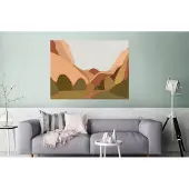 MuchoWow Wanddecoratie Metaal - Aluminium Schilderij Industrieel - Natuur - Landschap - Abstract - Kunst - 160x120 cm - Dibond - Foto op aluminium - Industriële muurdecoratie - Voor de woonkamer/slaapkamer