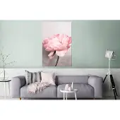 MuchoWow Wanddecoratie Metaal - Aluminium Schilderij Industrieel - Bloemen - Roze - Natuur - Plant - 120x180 cm - Dibond - Foto op aluminium - Industriële muurdecoratie - Voor de woonkamer/slaapkamer