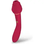 Taboo Vibrator Love Toy Rosegasm Twosome Suction Vibe Rood
