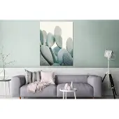 MuchoWow Wanddecoratie Metaal - Aluminium Schilderij Industrieel - Plant - Groen - Cactus - Natuur - 120x160 cm - Dibond - Foto op aluminium - Industriële muurdecoratie - Voor de woonkamer/slaapkamer
