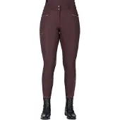 QHP Rijbroek Julin Full Grip Coffee - 40
