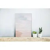 MuchoWow Wanddecoratie Metaal - Aluminium Schilderij Industrieel - Zee - Strand - Golven - Natuur - Zomer - 20x30 cm - Dibond - Foto op aluminium - Industriële muurdecoratie - Voor de woonkamer/slaapkamer