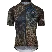 Agu Nocturnal Lines Performance Short Sleeve Jersey Bruin 2XL Man