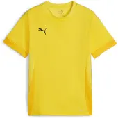Puma Functioneel shirt mosterd / zwart