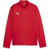 Puma teamGOAL Trainingsjack Kids Rood Wit