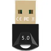 Gembird BTD-MINI6, Draadloos, USB, Bluetooth, Zwart